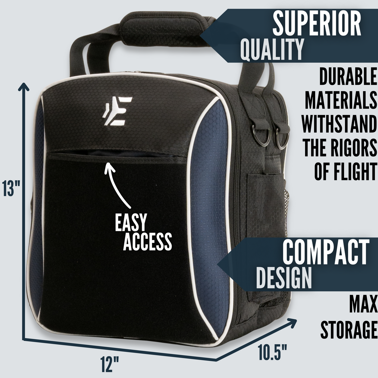 Pilot Bundle - Venture Flight Bag & VFR Kneeboard, Flightpad Box Set