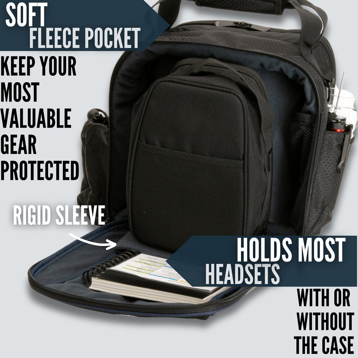 Pilot Bag - The Venture Flight Bag For Pilots - Gray