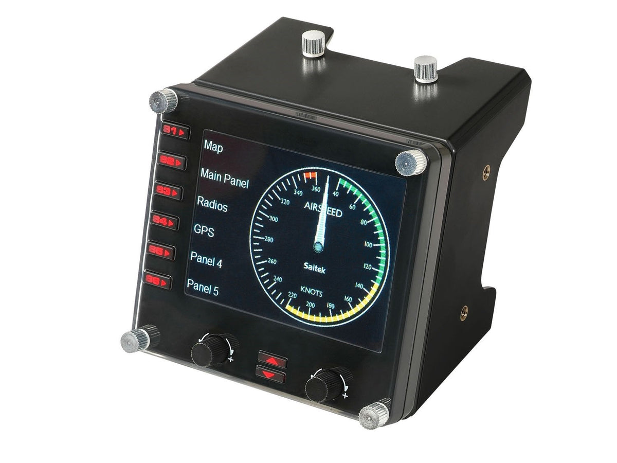 Logitech G USB Pro Flight Instrument Panel: Multifunctional with Real ...