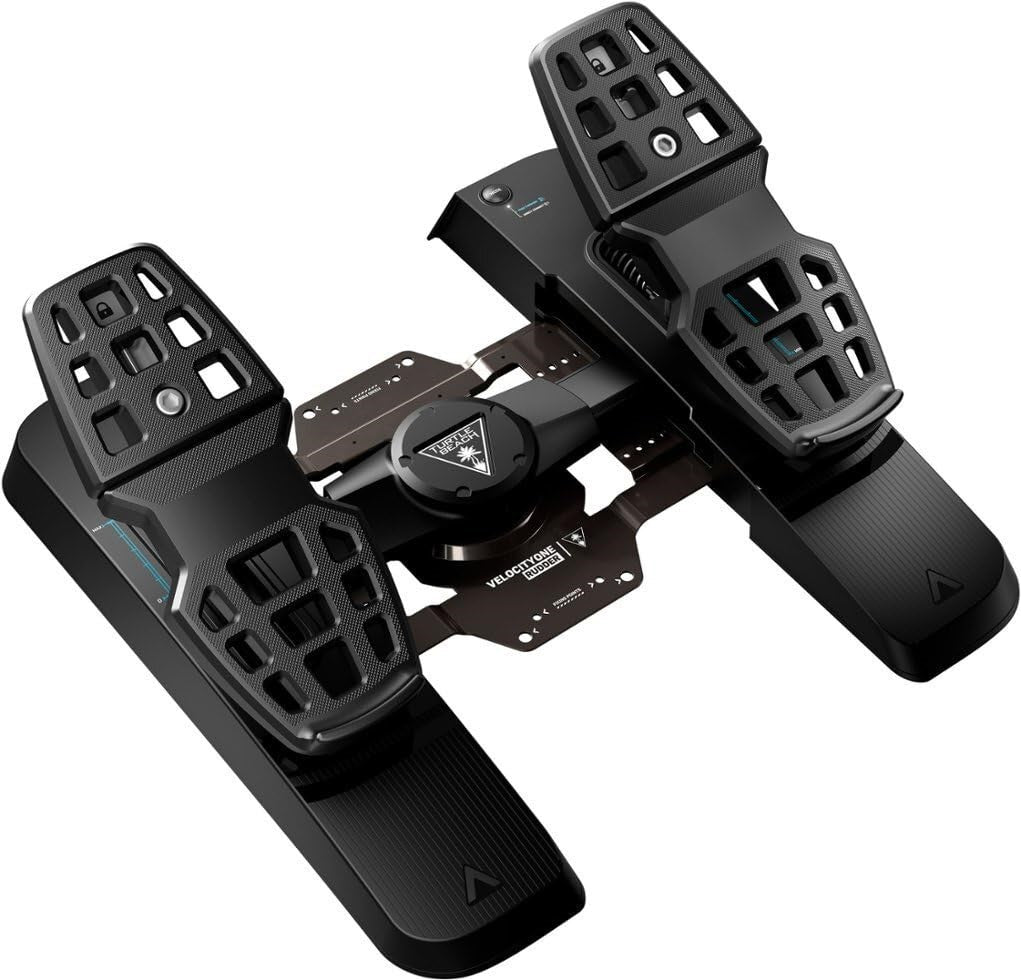 Turtle Beach VelocityOne Rudder Pedals Review: Ultra-Smooth and Adjust ...