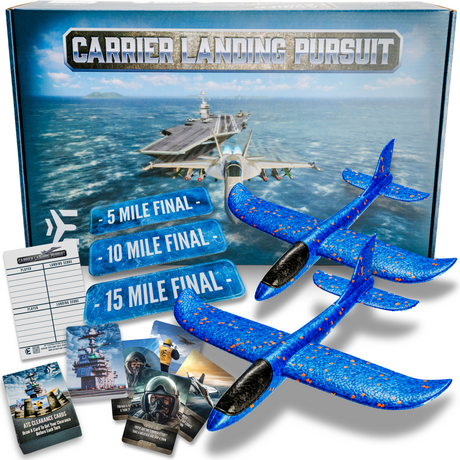 Carrier Landing Pursuit Board Game, Aviation Game
