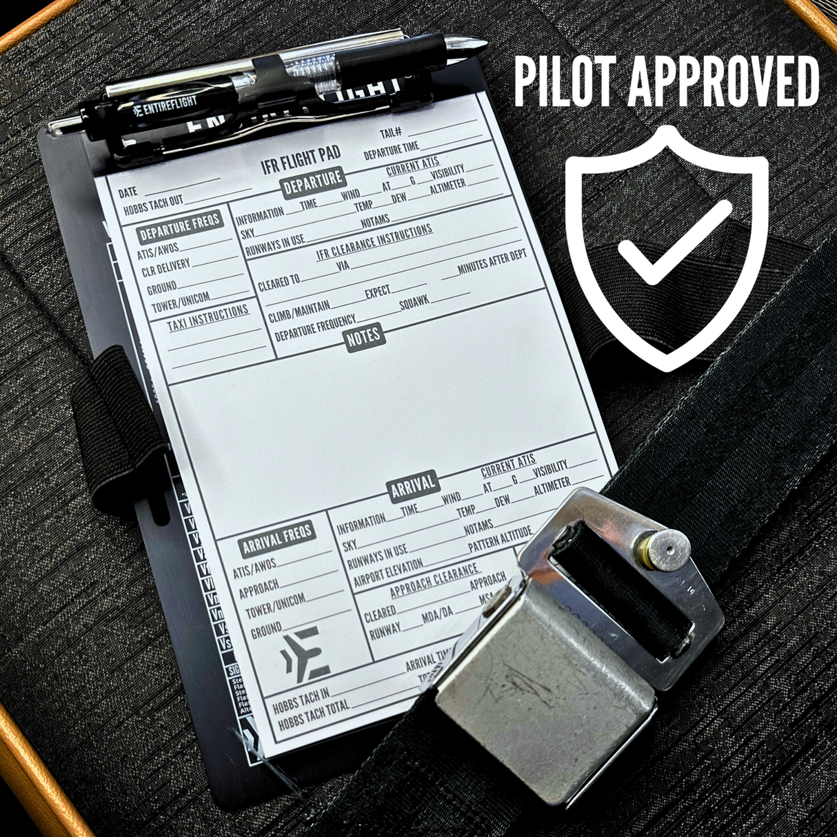EntireFlight IFR Pilot Kneeboard And Flight Pad