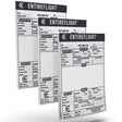 3 Pack of VFR Pilot Flight Notepad