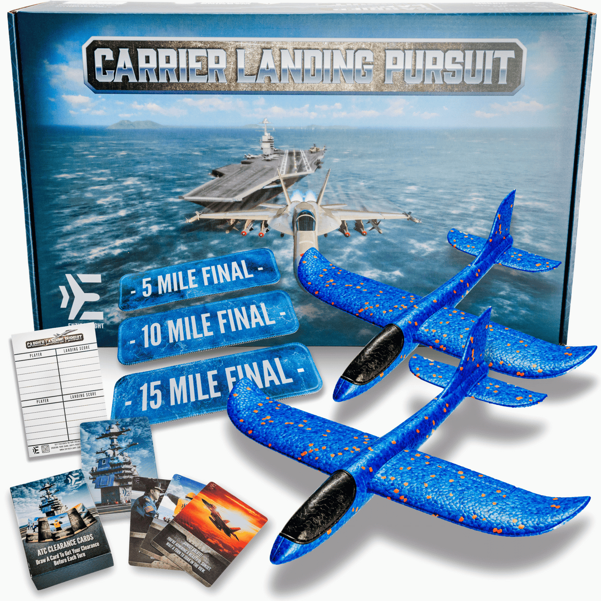 Carrier Landing Foam Plane Glider Game