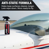 FOD OFF® Aircraft Windshield & Canopy Cleaner – Safe for Acrylic & Glass