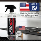 FOD OFF® Aircraft Windshield & Canopy Cleaner – Safe for Acrylic & Glass