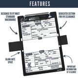 EntireFlight IFR Flight Notepad, Companion to the VFR Flight Notepad and  Pilot Kneeboard