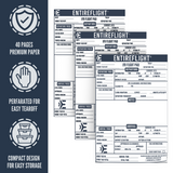 EntireFlight IFR Flight Notepad, Companion to the VFR Flight Notepad and  Pilot Kneeboard