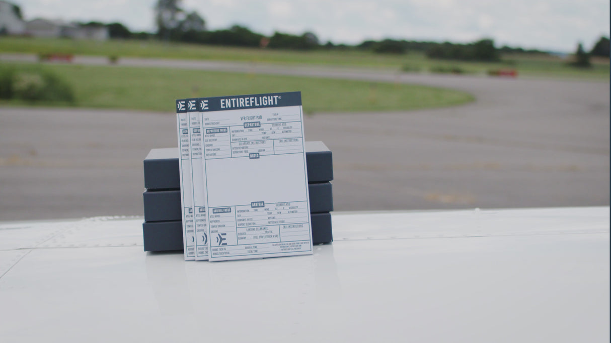 Product Video for VFR Pilot Flight Notepad